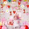 Strawberry Swirls 1st Birthday Hanging Decor | Berry Sweet Foil Streamers for Sweet One’s Party, Girl’s First Birthday & Summer Fruit Themed Supplies